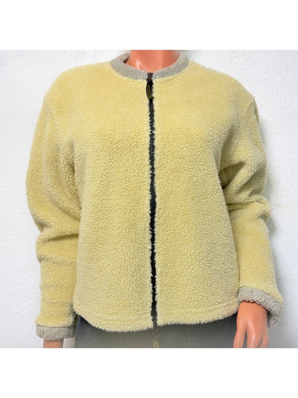 Vintage Horny Toad Euroshag Fleece Jacket M Earthy Gorpcore Granola Girl - Picture 3 of 16